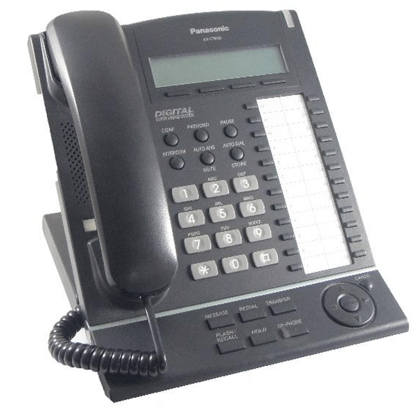 Panasonic KX-T7630B Telephone In Black | Headset Store